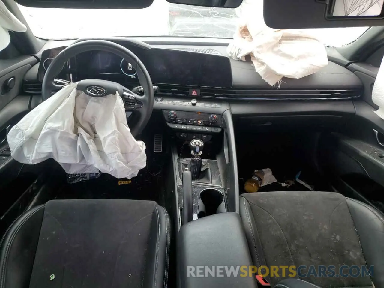 8 Фотография поврежденного автомобиля KMHLW4AK7PU011532 HYUNDAI ELANTRA 2023