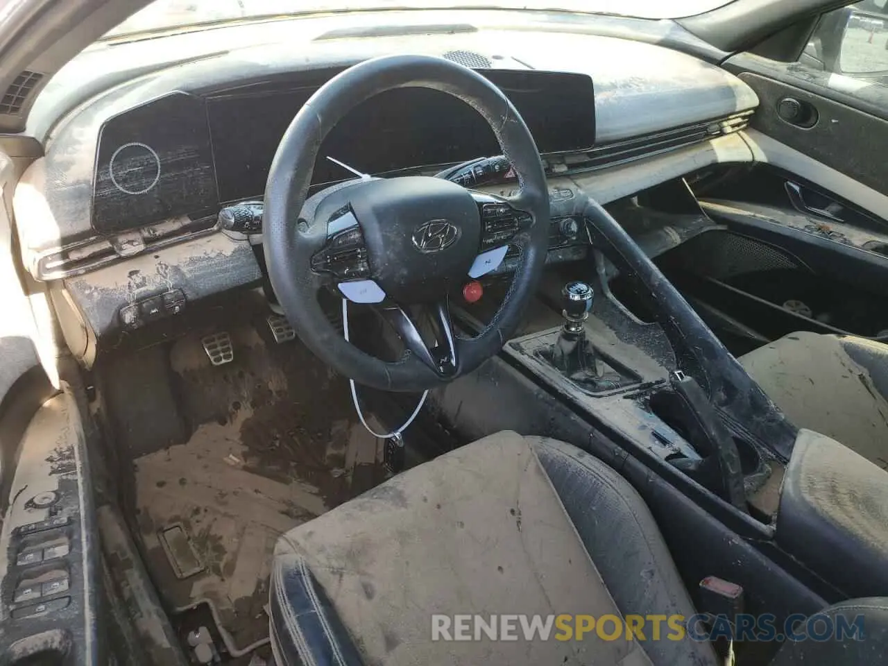 8 Фотография поврежденного автомобиля KMHLW4AK7PU016472 HYUNDAI ELANTRA 2023