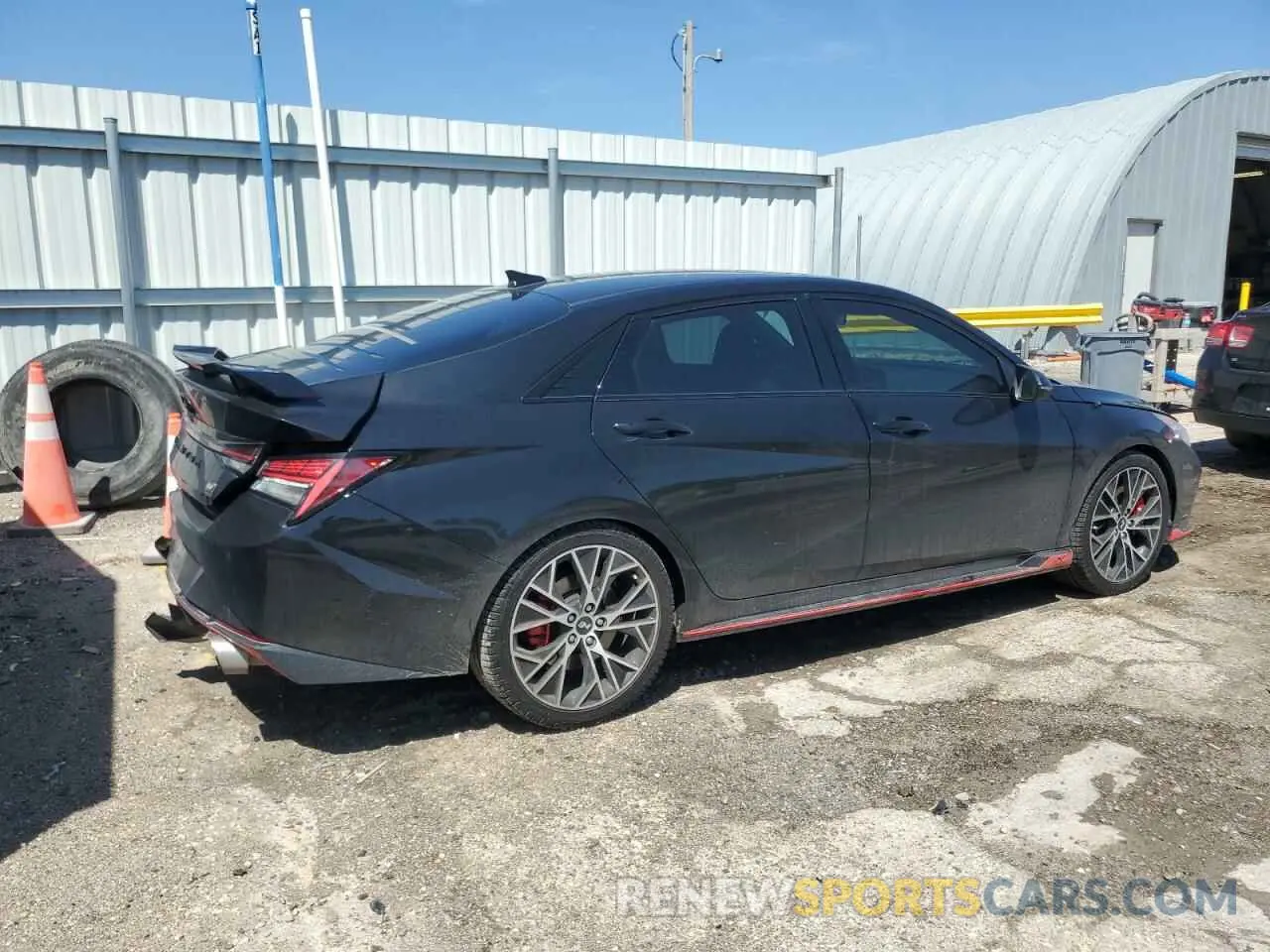 3 Photograph of a damaged car KMHLW4AK8PU018893 HYUNDAI ELANTRA 2023