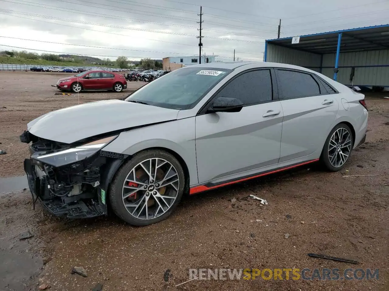 1 Фотография поврежденного автомобиля KMHLW4AK9PU016330 HYUNDAI ELANTRA 2023
