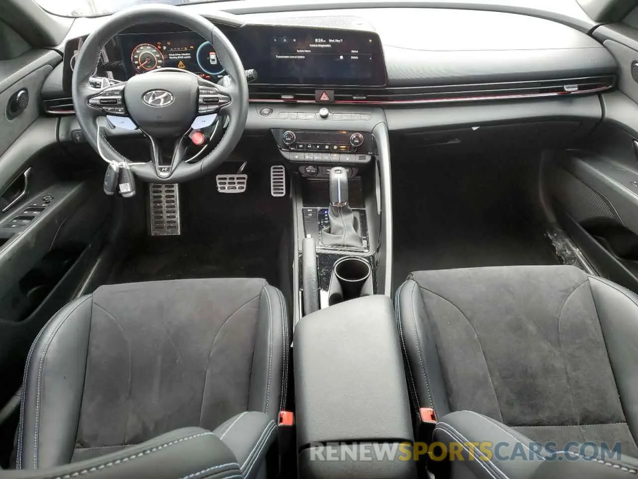 8 Фотография поврежденного автомобиля KMHLW4AK9PU016330 HYUNDAI ELANTRA 2023