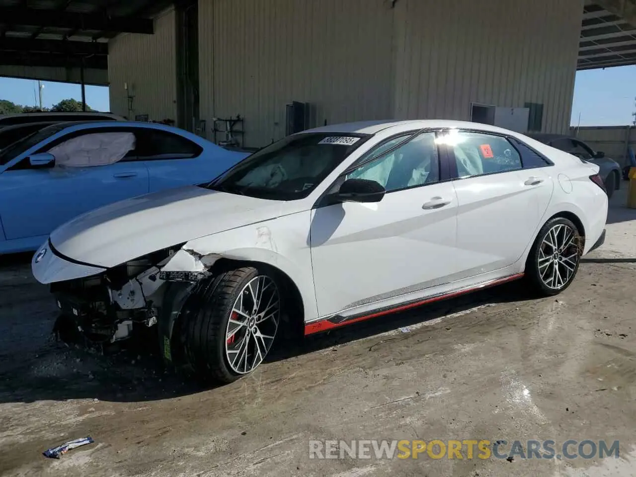 1 Фотография поврежденного автомобиля KMHLW4AK9PU018496 HYUNDAI ELANTRA 2023