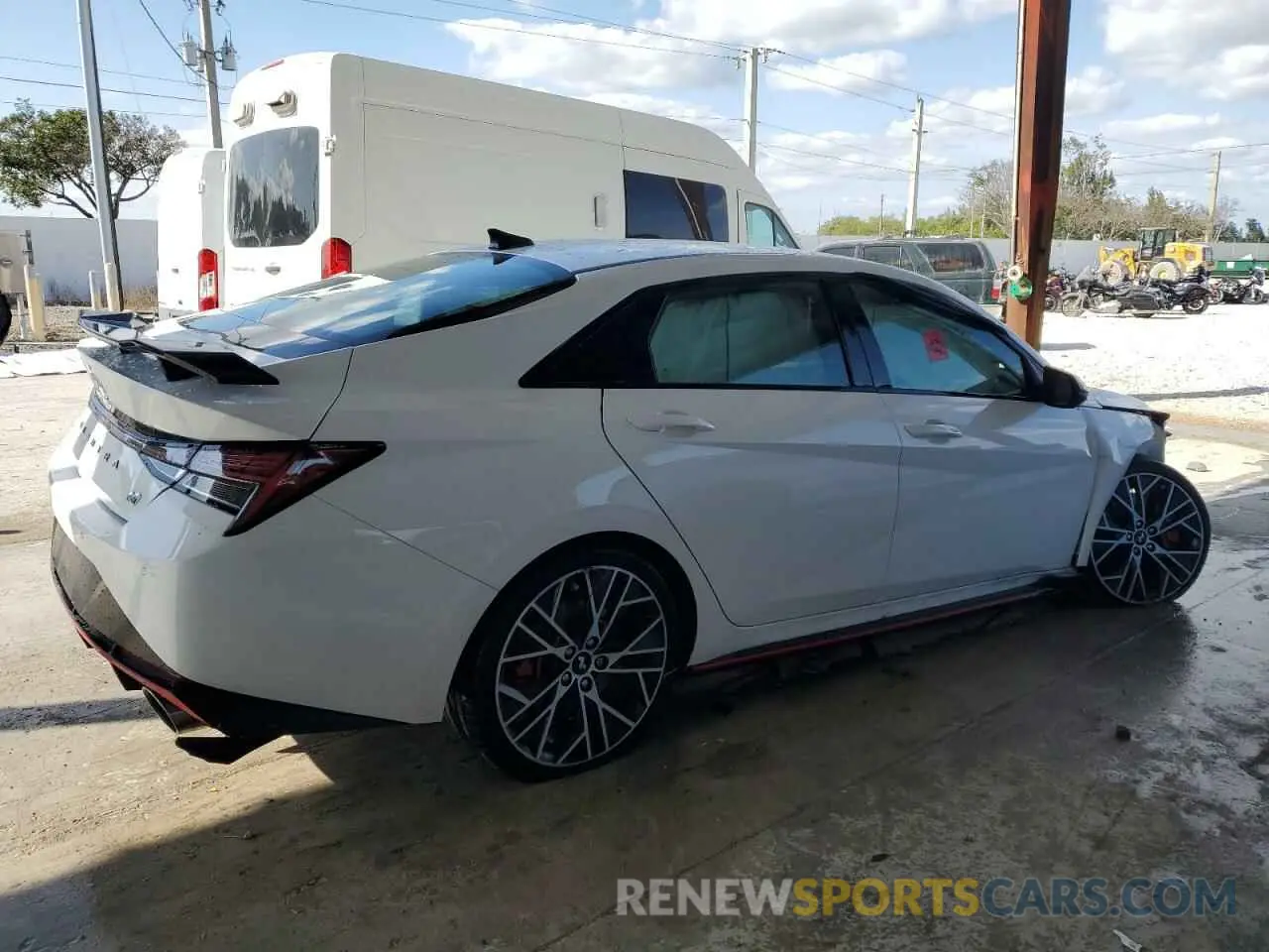 3 Фотография поврежденного автомобиля KMHLW4AK9PU018496 HYUNDAI ELANTRA 2023