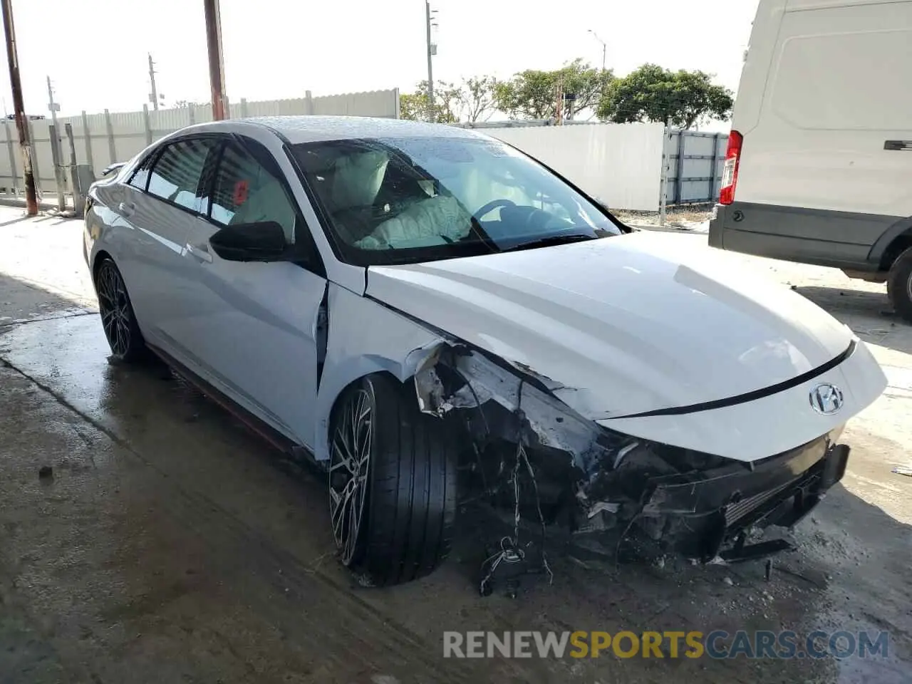 4 Фотография поврежденного автомобиля KMHLW4AK9PU018496 HYUNDAI ELANTRA 2023