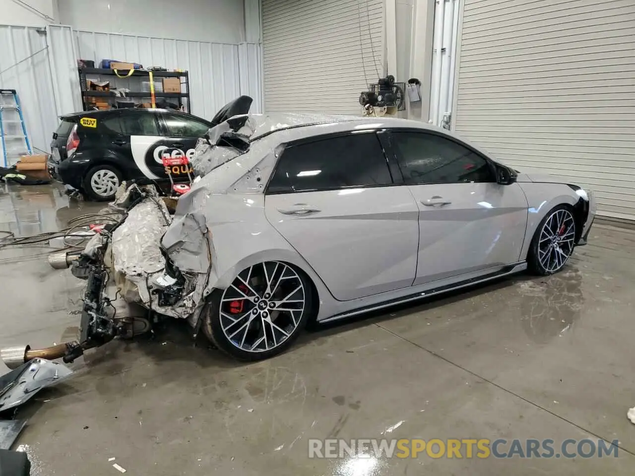 3 Фотография поврежденного автомобиля KMHLW4AKXPU010844 HYUNDAI ELANTRA 2023