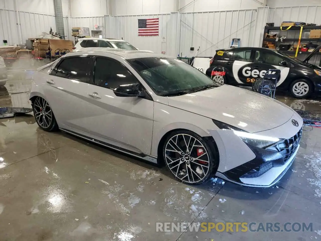 4 Фотография поврежденного автомобиля KMHLW4AKXPU010844 HYUNDAI ELANTRA 2023