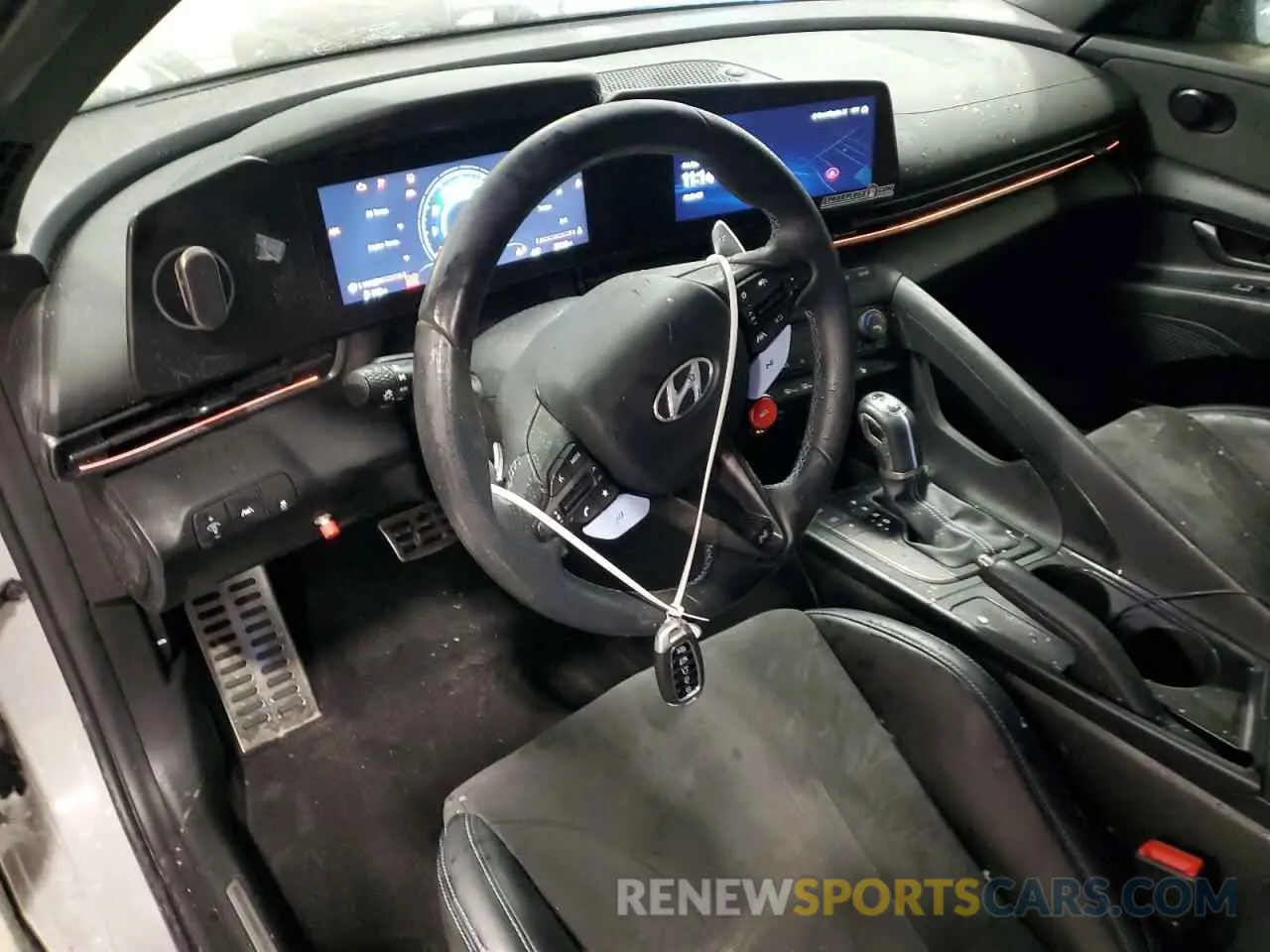 8 Фотография поврежденного автомобиля KMHLW4AKXPU010844 HYUNDAI ELANTRA 2023