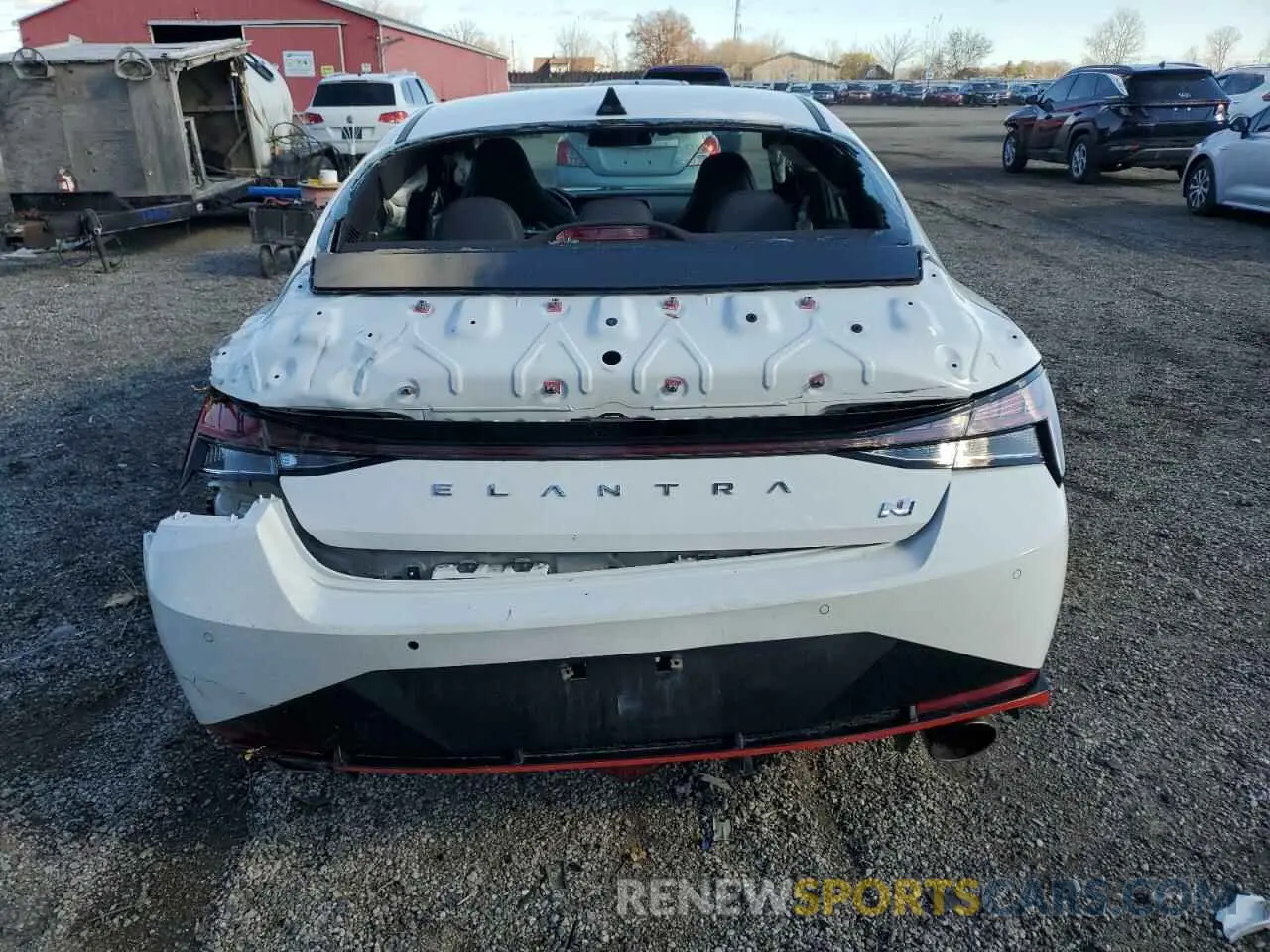 6 Photograph of a damaged car KMHLW4AKXPU014036 HYUNDAI ELANTRA 2023