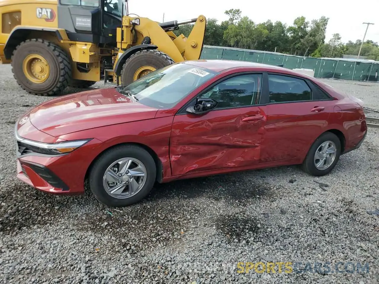 1 Photograph of a damaged car KMHLL4DG0RU651102 HYUNDAI ELANTRA 2024