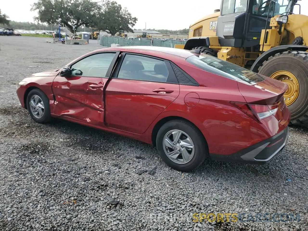 2 Photograph of a damaged car KMHLL4DG0RU651102 HYUNDAI ELANTRA 2024