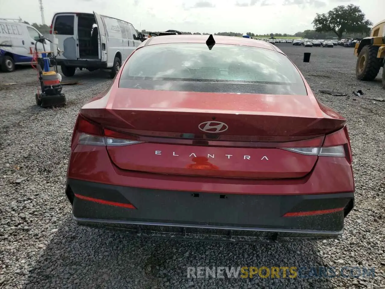 6 Photograph of a damaged car KMHLL4DG0RU651102 HYUNDAI ELANTRA 2024