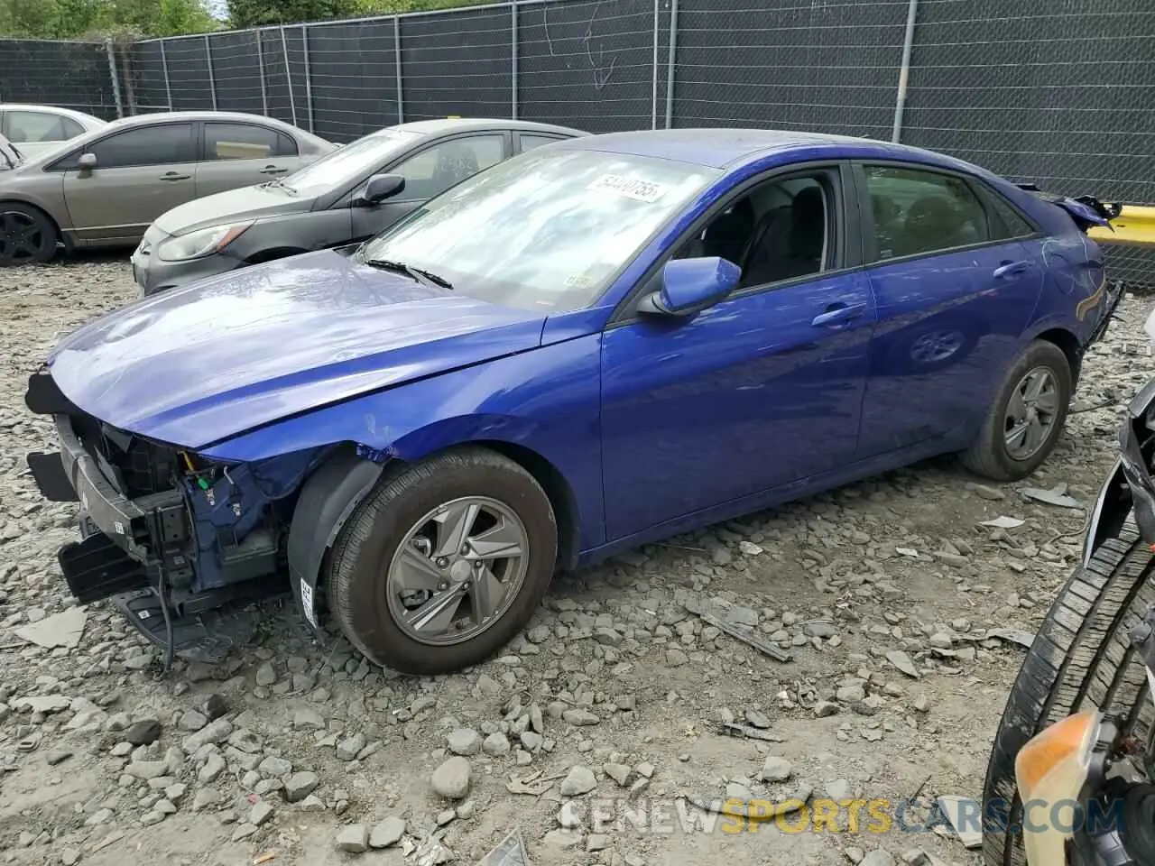1 Photograph of a damaged car KMHLL4DG0RU662617 HYUNDAI ELANTRA 2024