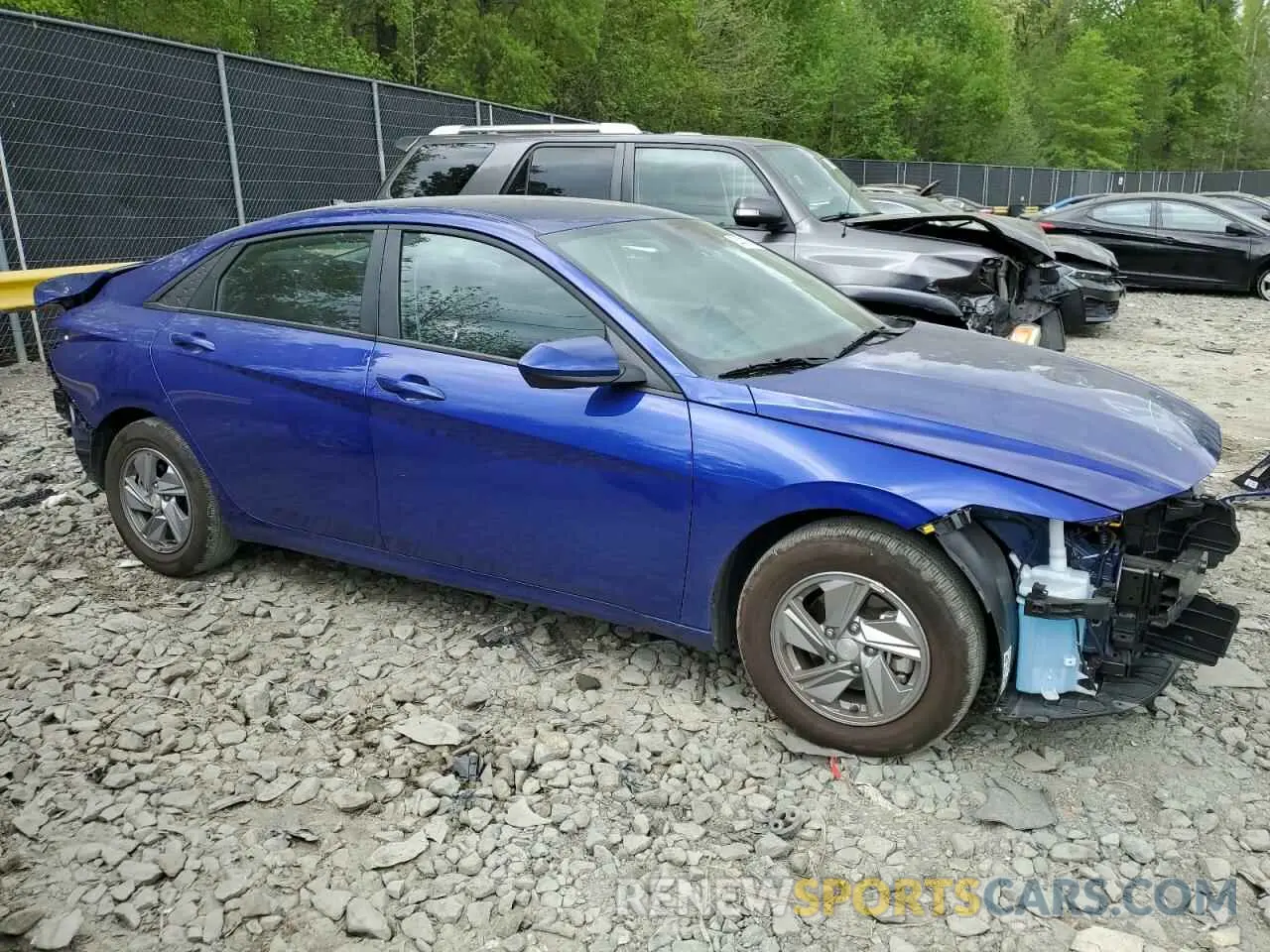 4 Photograph of a damaged car KMHLL4DG0RU662617 HYUNDAI ELANTRA 2024