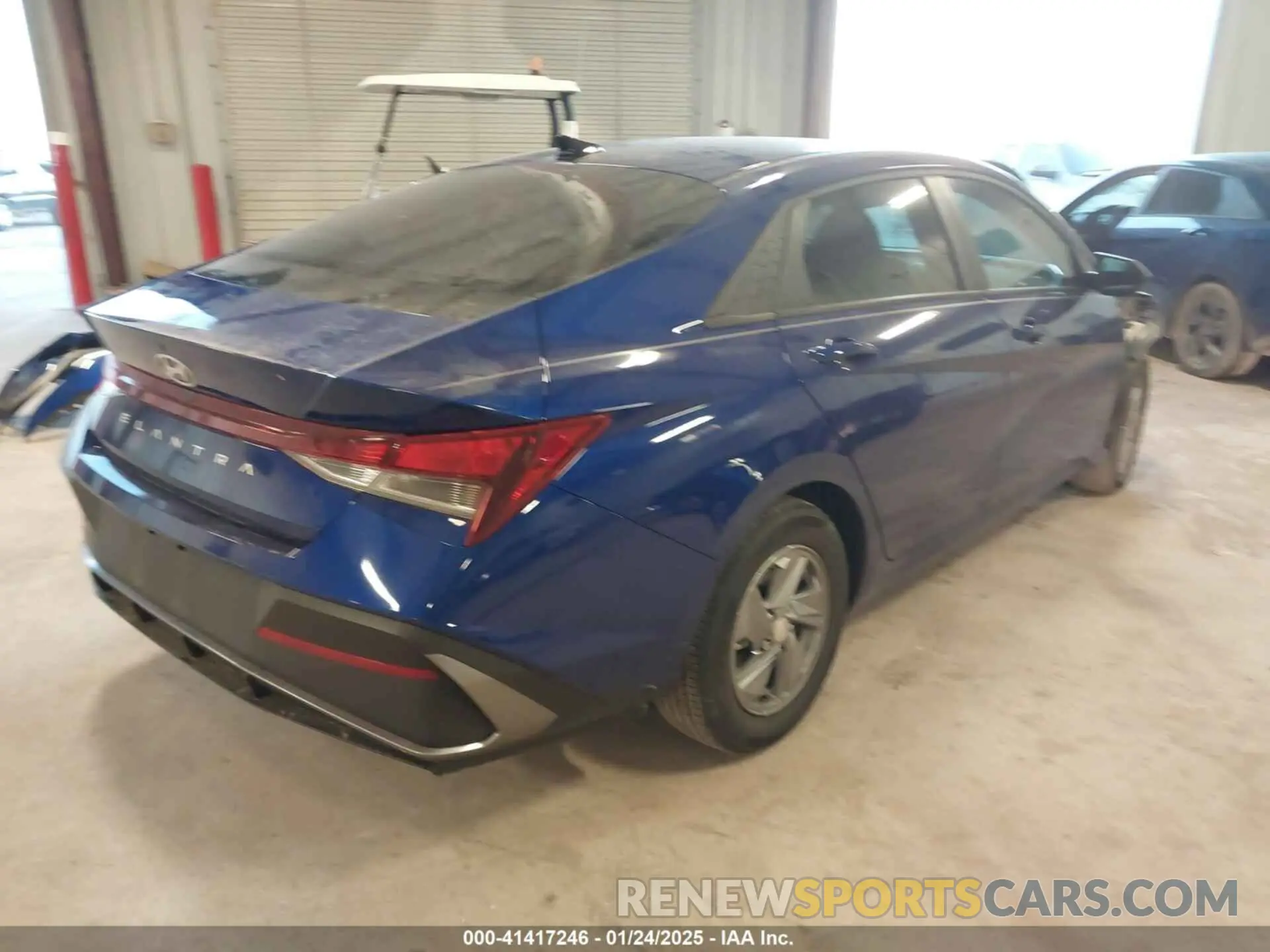 4 Фотография поврежденного автомобиля KMHLL4DG0RU743469 HYUNDAI ELANTRA 2024