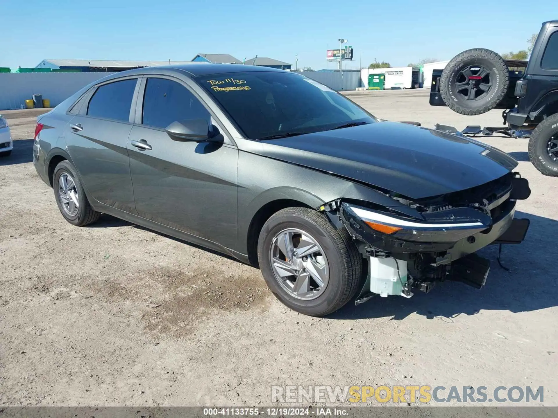 1 Фотография поврежденного автомобиля KMHLL4DG0RU818252 HYUNDAI ELANTRA 2024