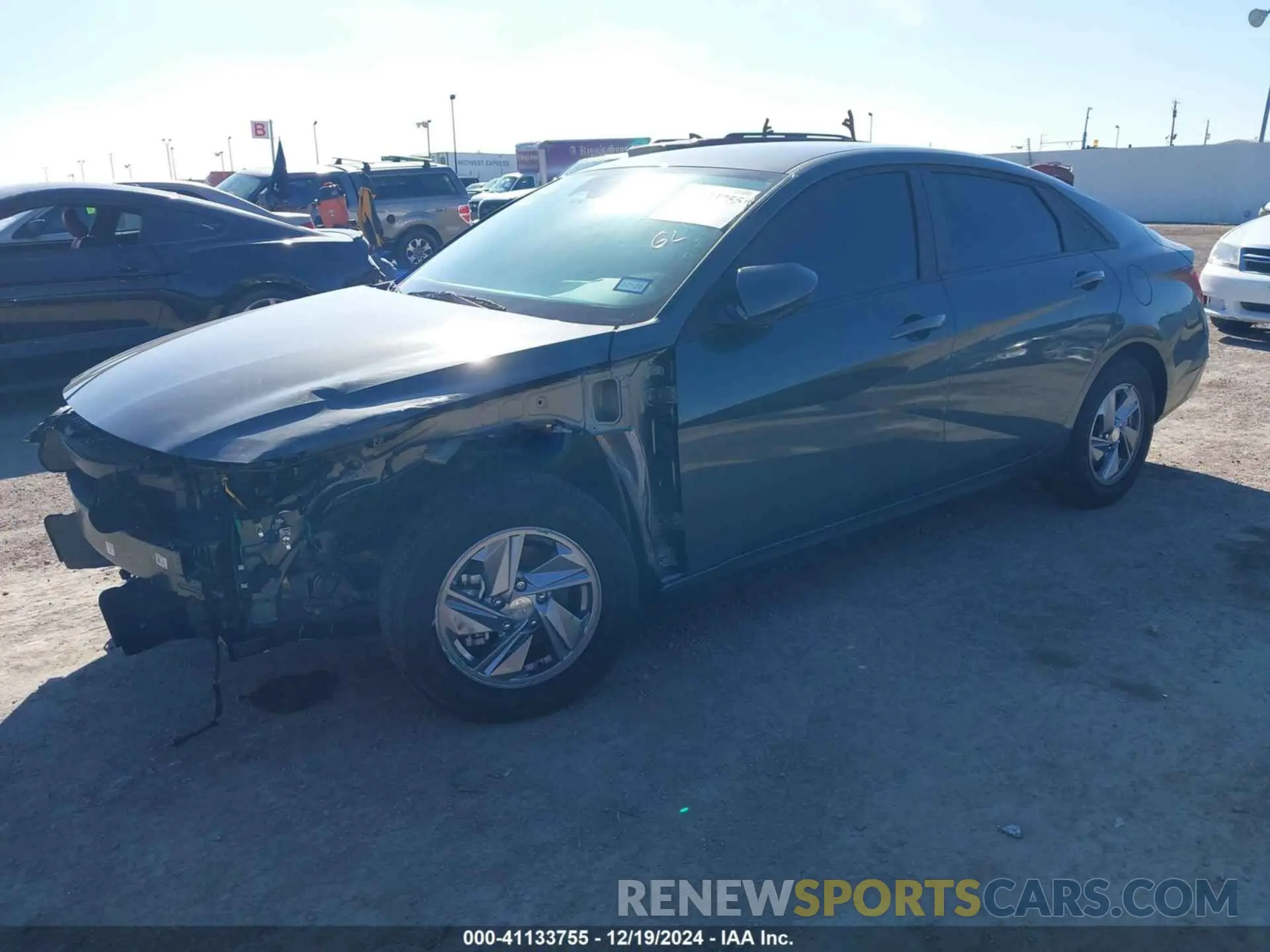 2 Фотография поврежденного автомобиля KMHLL4DG0RU818252 HYUNDAI ELANTRA 2024