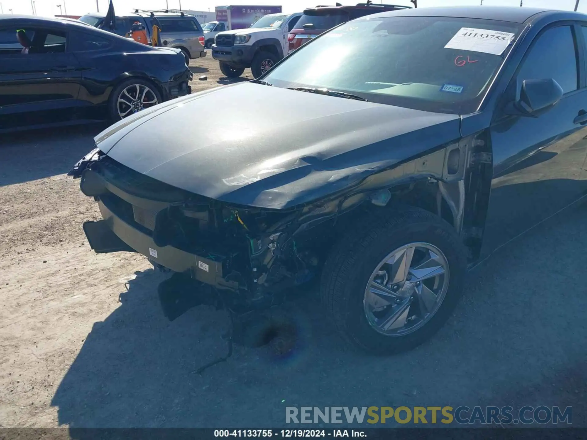 6 Фотография поврежденного автомобиля KMHLL4DG0RU818252 HYUNDAI ELANTRA 2024