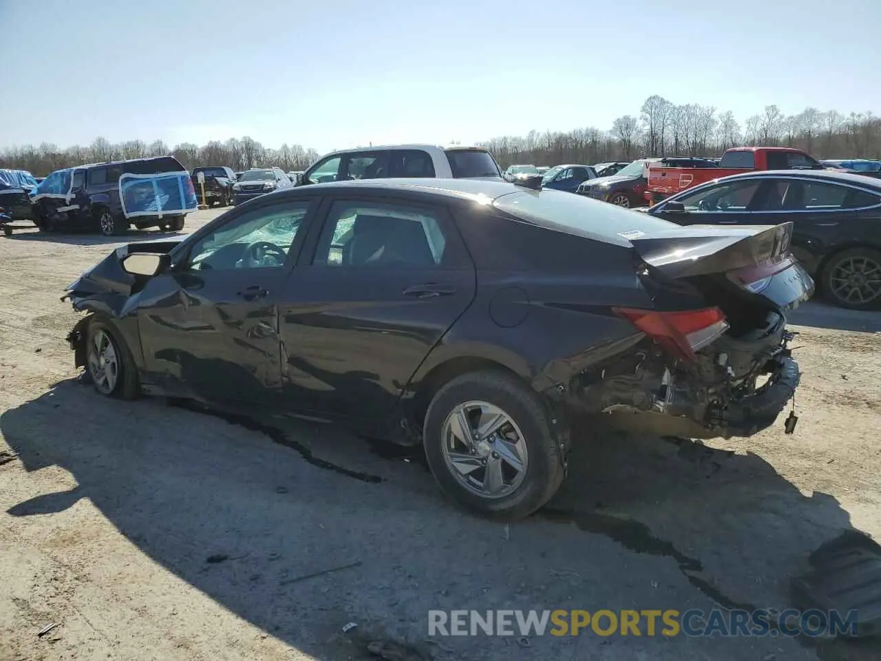 2 Фотография поврежденного автомобиля KMHLL4DG1RU683976 HYUNDAI ELANTRA 2024