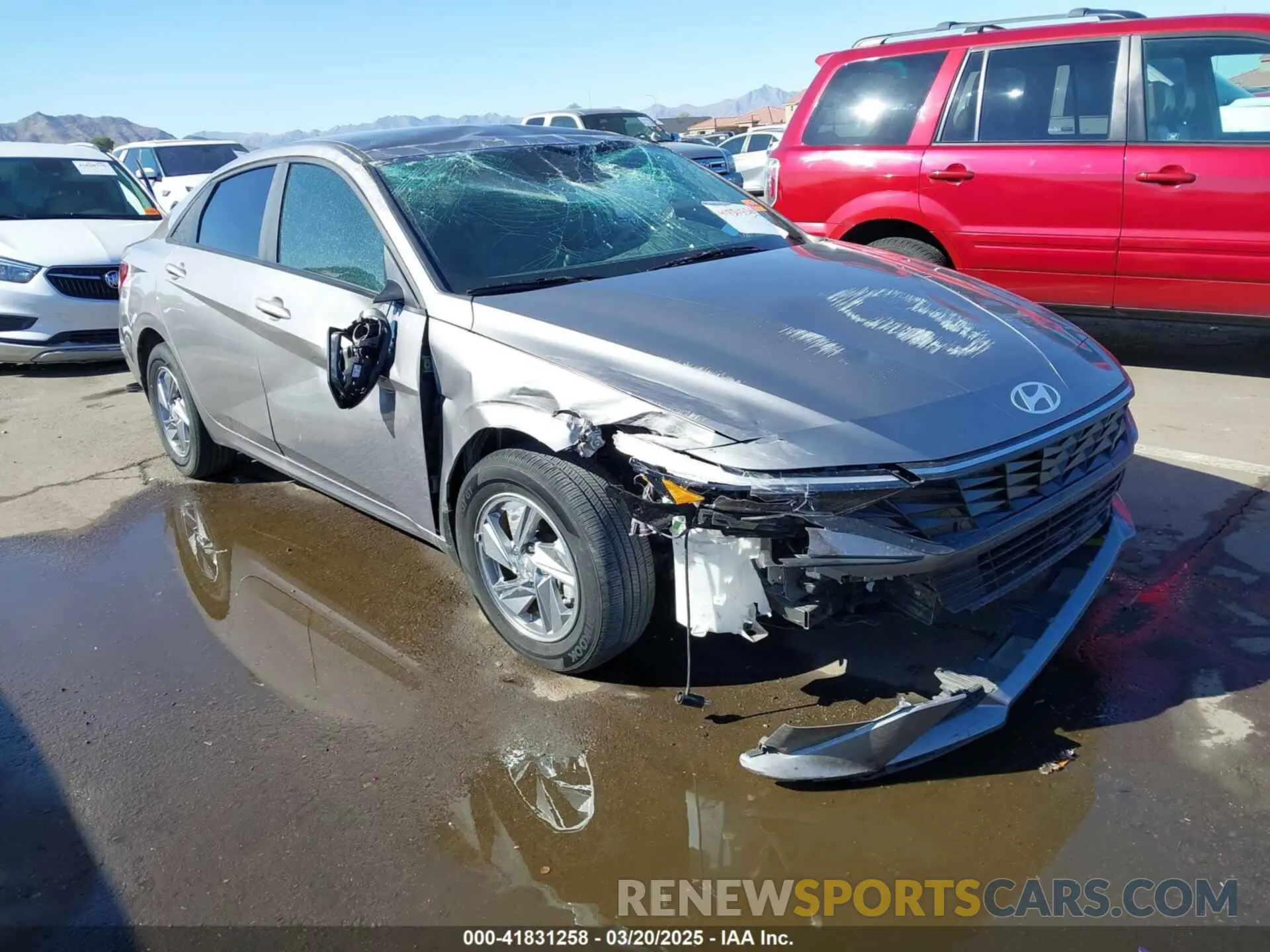 1 Photograph of a damaged car KMHLL4DG2RU707377 HYUNDAI ELANTRA 2024