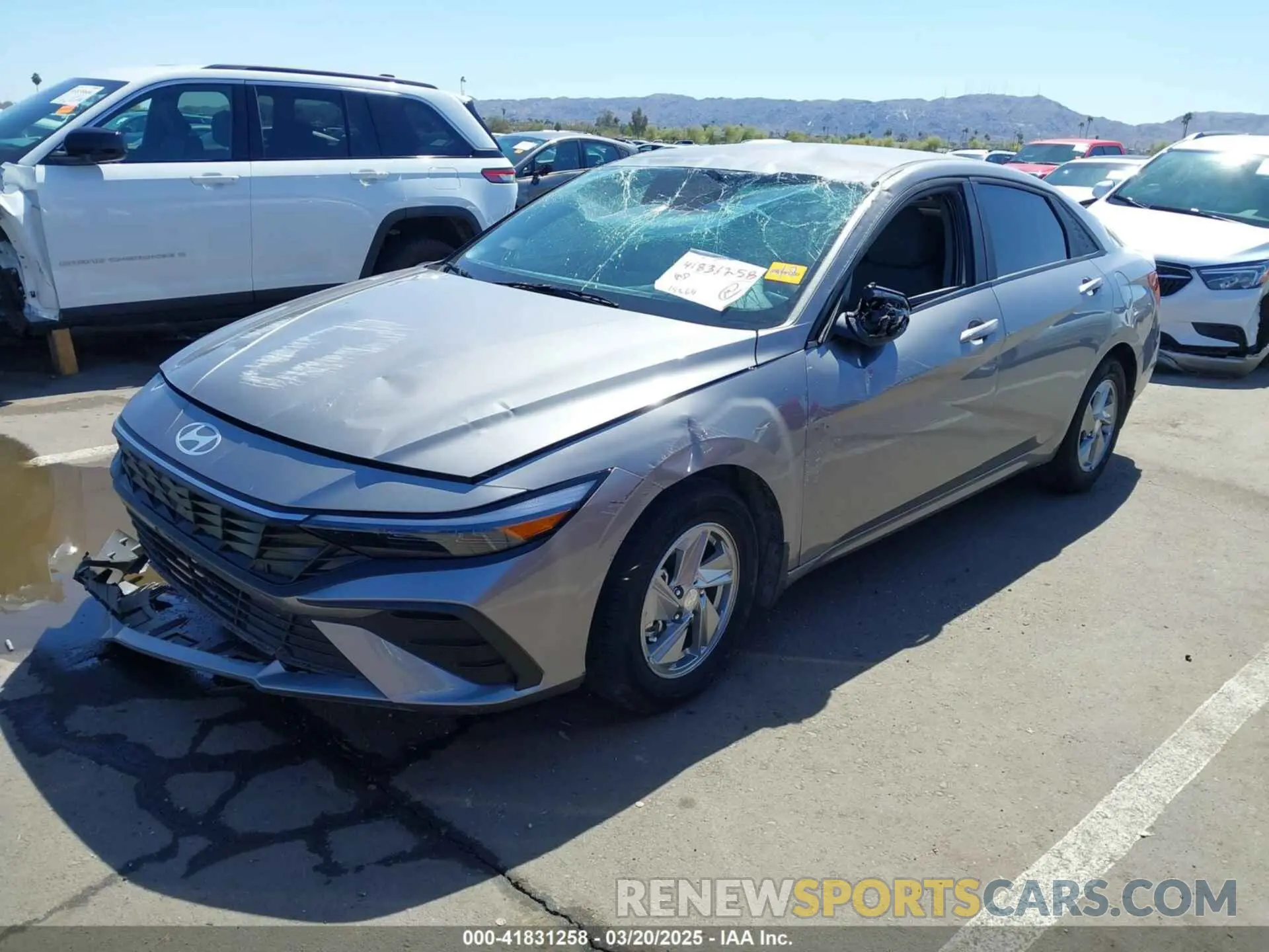 2 Photograph of a damaged car KMHLL4DG2RU707377 HYUNDAI ELANTRA 2024