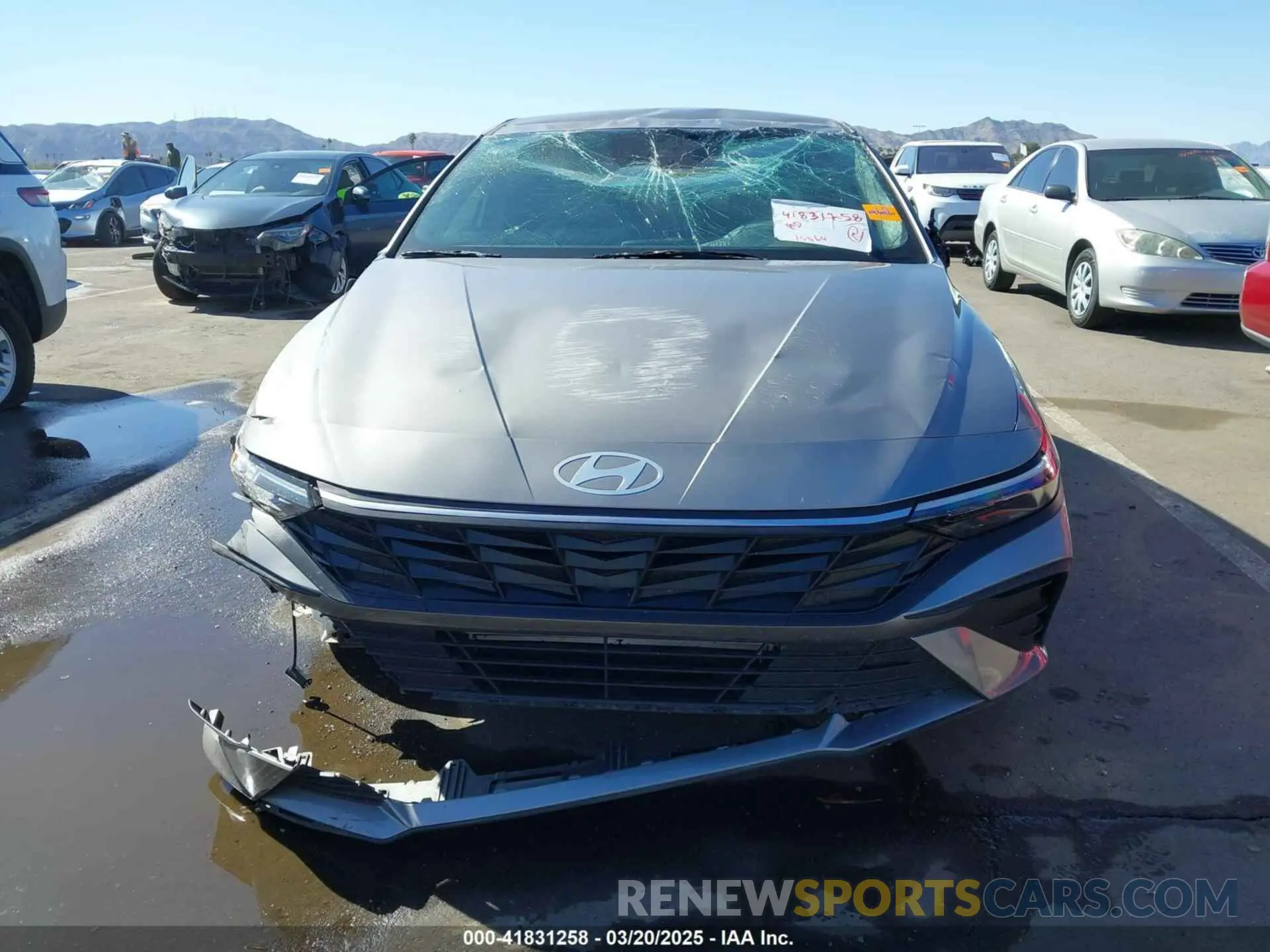 6 Photograph of a damaged car KMHLL4DG2RU707377 HYUNDAI ELANTRA 2024