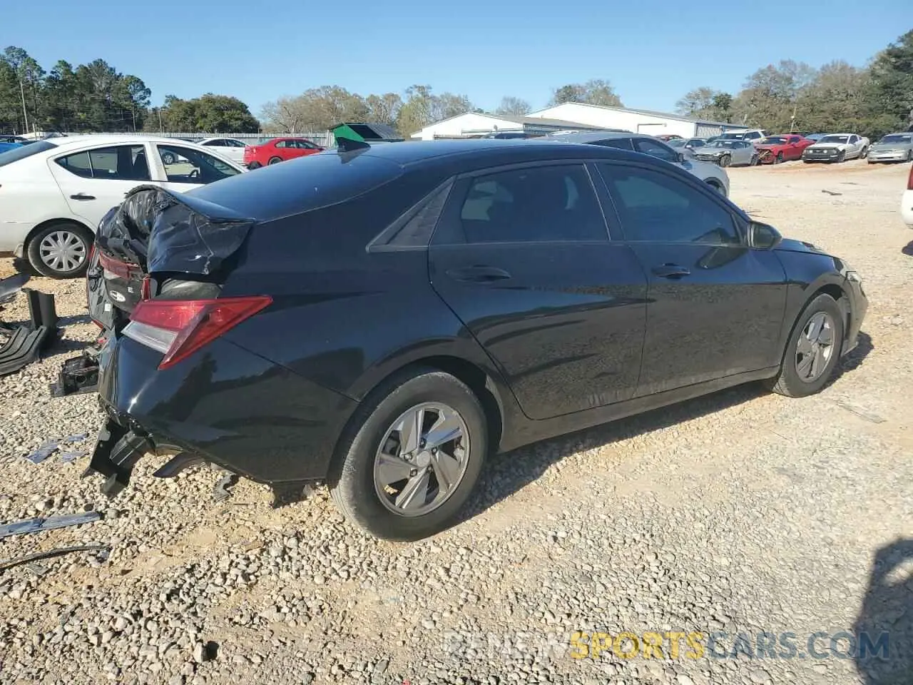 3 Photograph of a damaged car KMHLL4DG2RU714541 HYUNDAI ELANTRA 2024