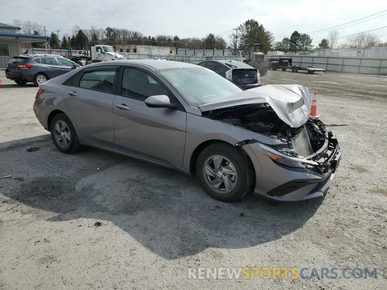 4 Photograph of a damaged car KMHLL4DG3RU636559 HYUNDAI ELANTRA 2024