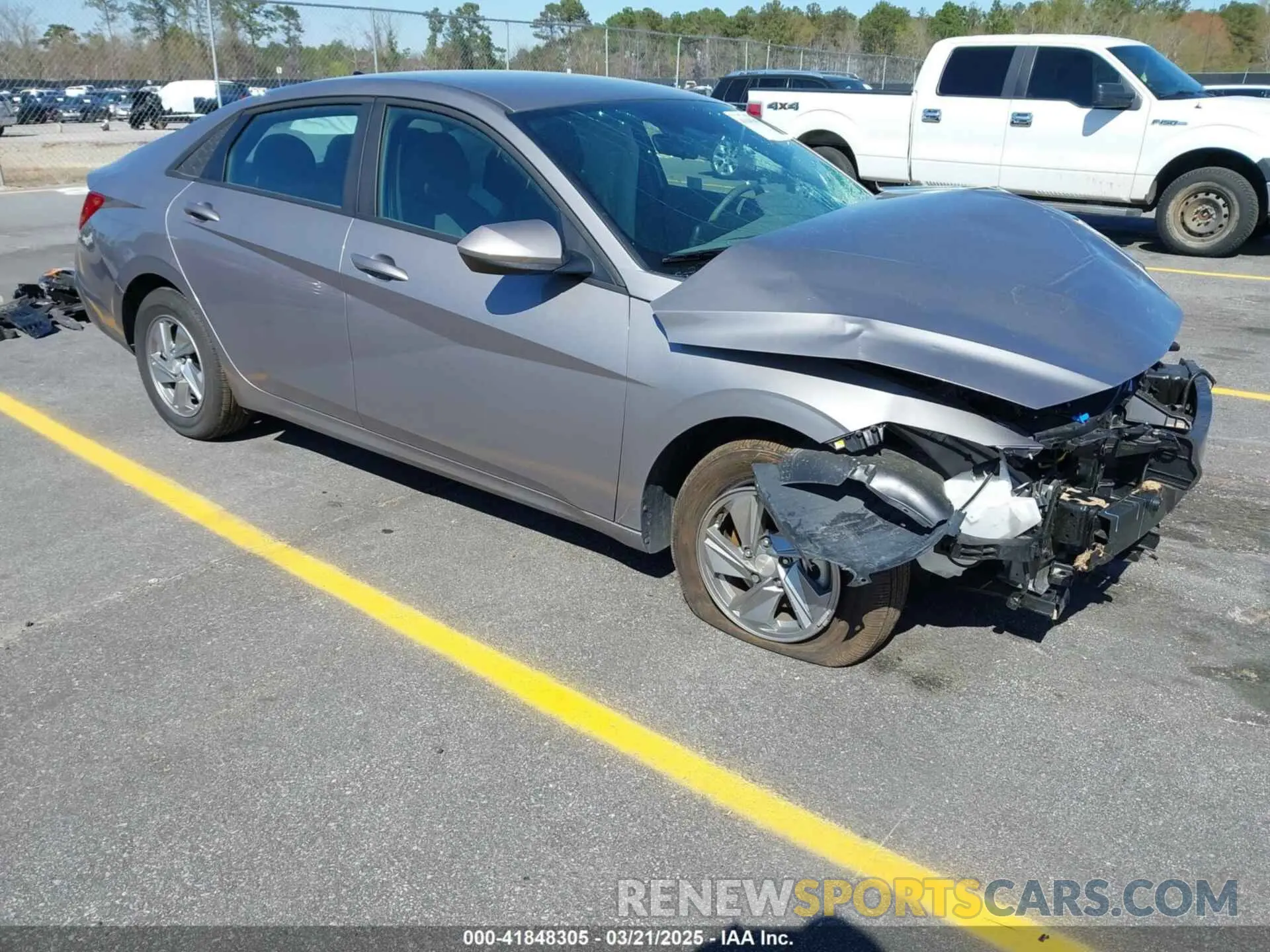 1 Фотография поврежденного автомобиля KMHLL4DG3RU639185 HYUNDAI ELANTRA 2024