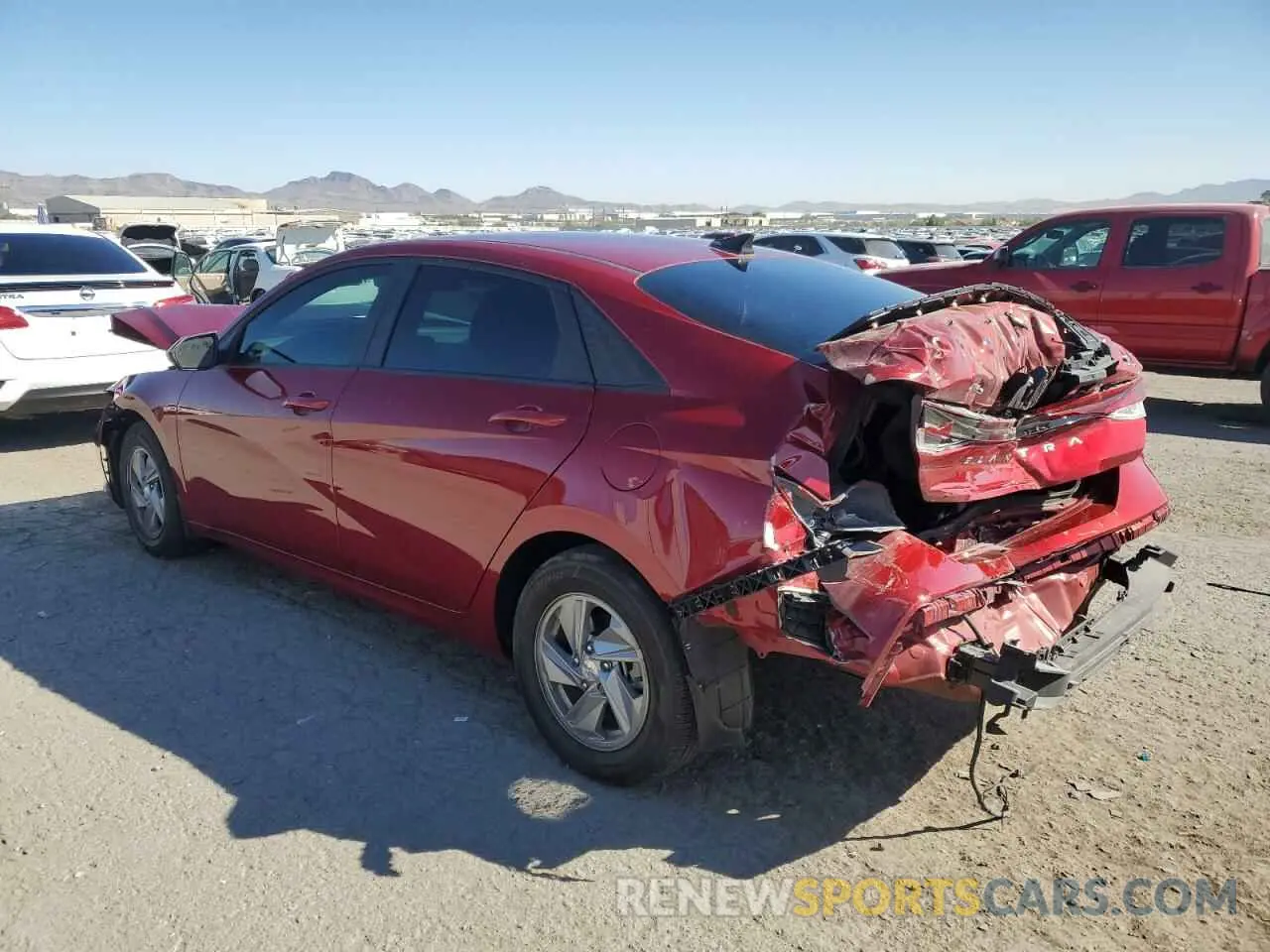 2 Photograph of a damaged car KMHLL4DG3RU693201 HYUNDAI ELANTRA 2024