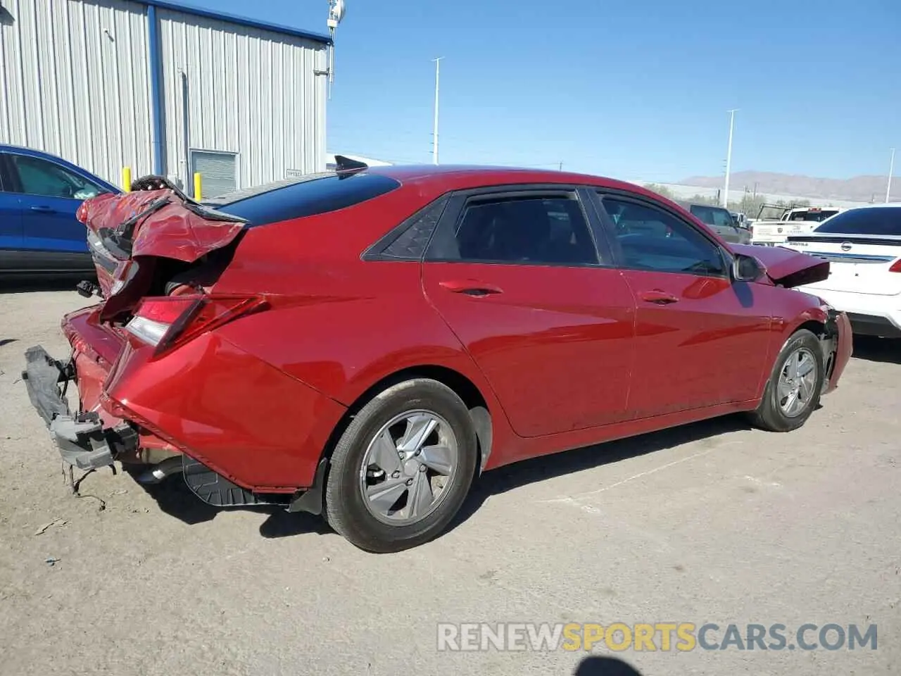 3 Photograph of a damaged car KMHLL4DG3RU693201 HYUNDAI ELANTRA 2024