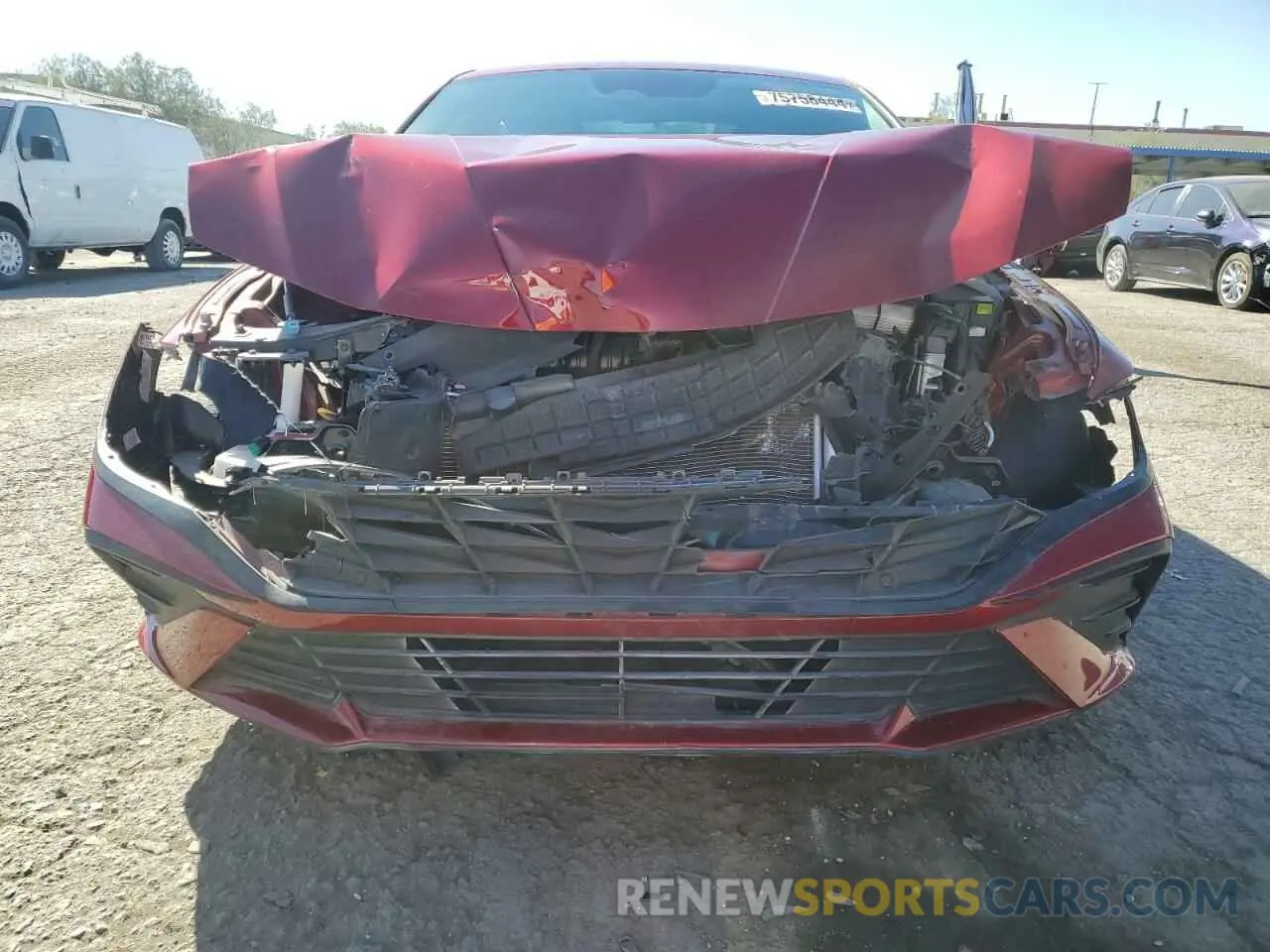 5 Photograph of a damaged car KMHLL4DG3RU693201 HYUNDAI ELANTRA 2024