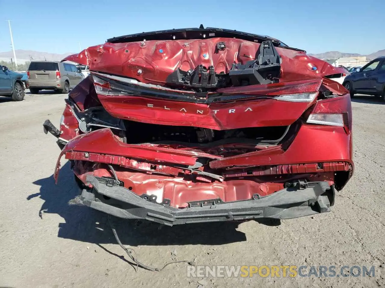6 Photograph of a damaged car KMHLL4DG3RU693201 HYUNDAI ELANTRA 2024