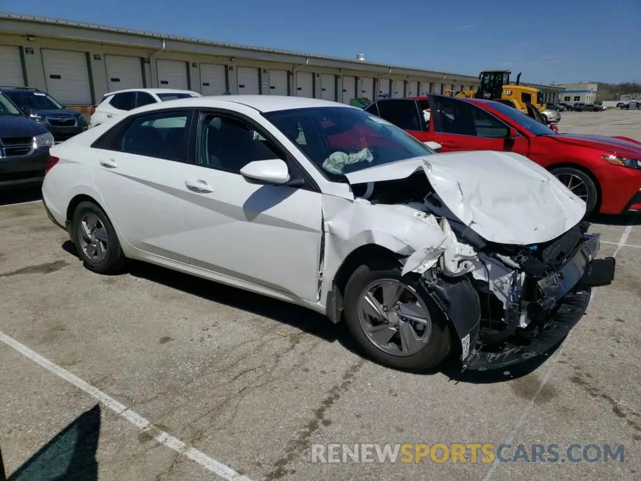 4 Photograph of a damaged car KMHLL4DG3RU765935 HYUNDAI ELANTRA 2024