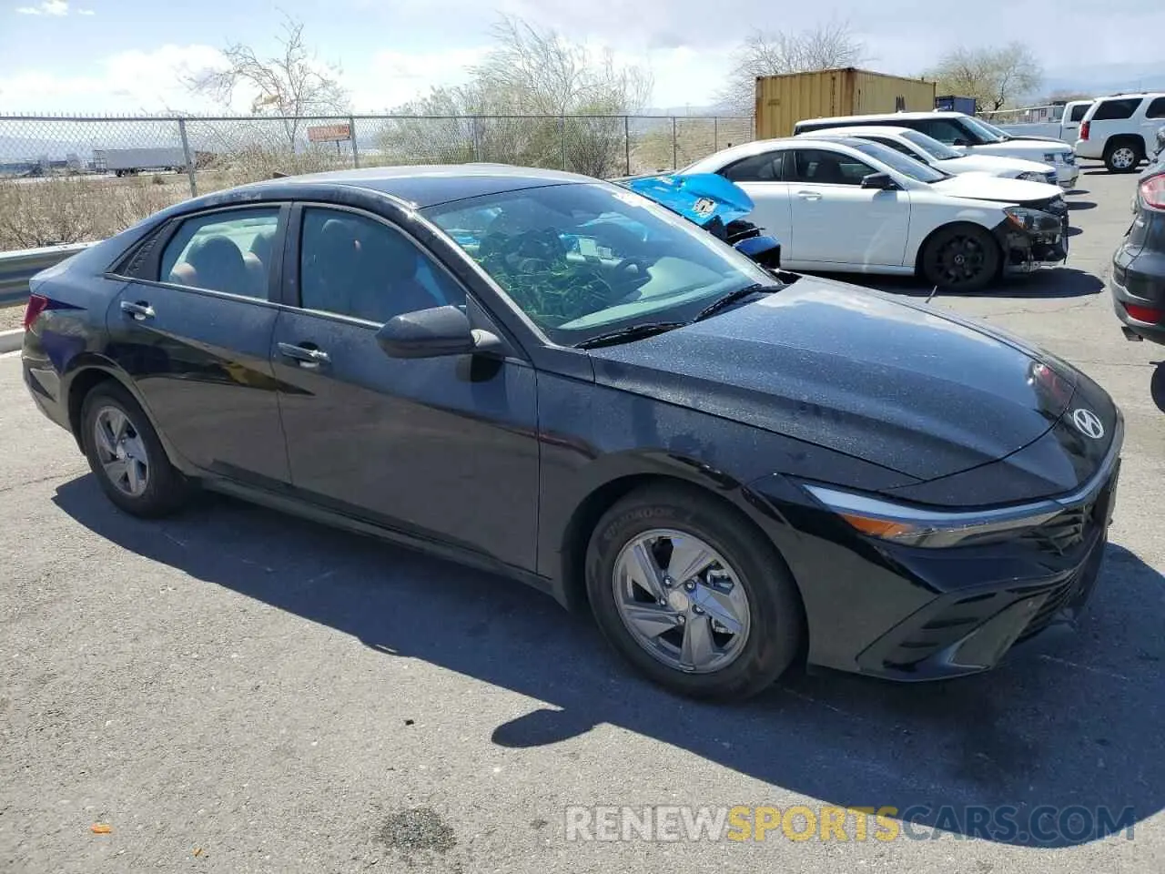 4 Фотография поврежденного автомобиля KMHLL4DG3RU774439 HYUNDAI ELANTRA 2024
