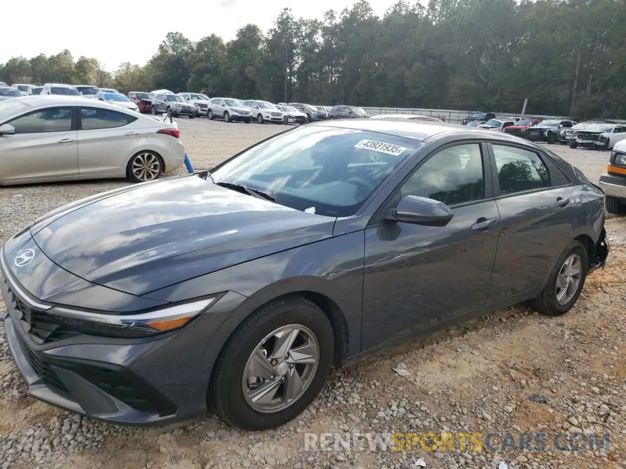 1 Photograph of a damaged car KMHLL4DG3RU794576 HYUNDAI ELANTRA 2024