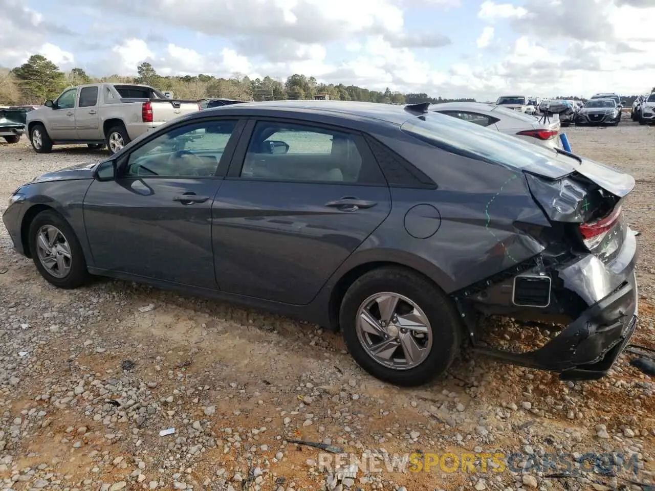 2 Photograph of a damaged car KMHLL4DG3RU794576 HYUNDAI ELANTRA 2024