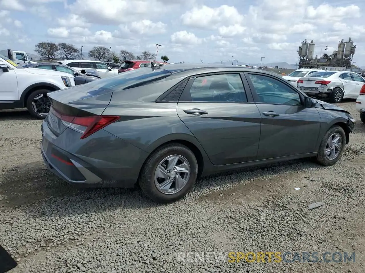 3 Фотография поврежденного автомобиля KMHLL4DG3RU797090 HYUNDAI ELANTRA 2024