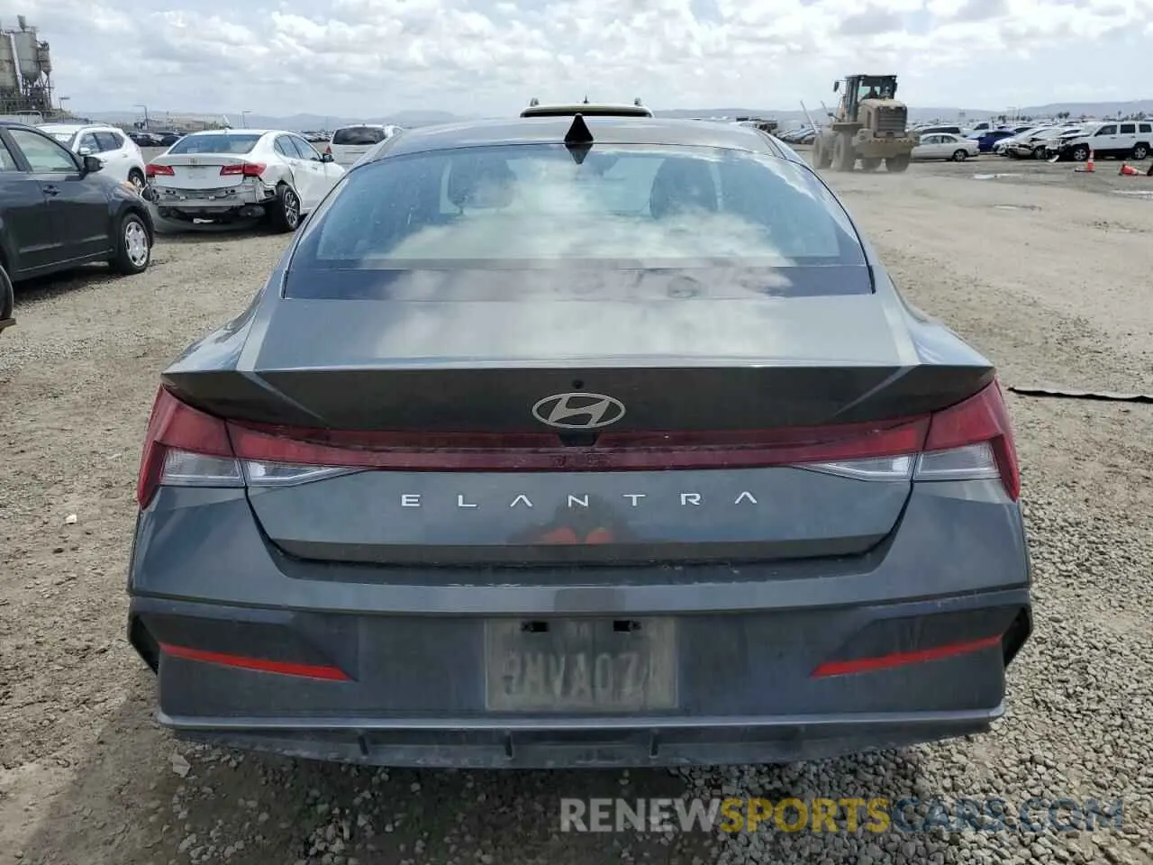6 Фотография поврежденного автомобиля KMHLL4DG3RU797090 HYUNDAI ELANTRA 2024