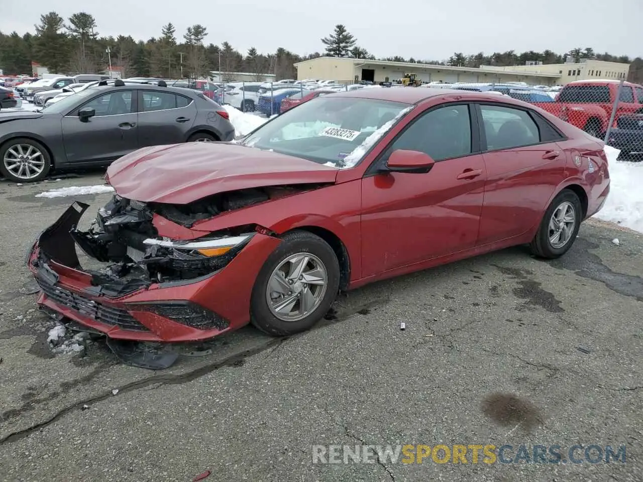 1 Фотография поврежденного автомобиля KMHLL4DG3RU845767 HYUNDAI ELANTRA 2024