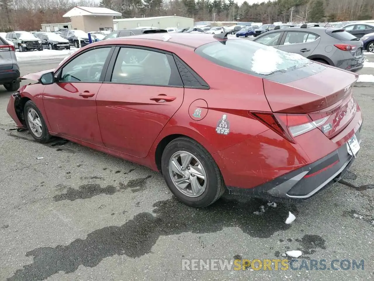 2 Фотография поврежденного автомобиля KMHLL4DG3RU845767 HYUNDAI ELANTRA 2024