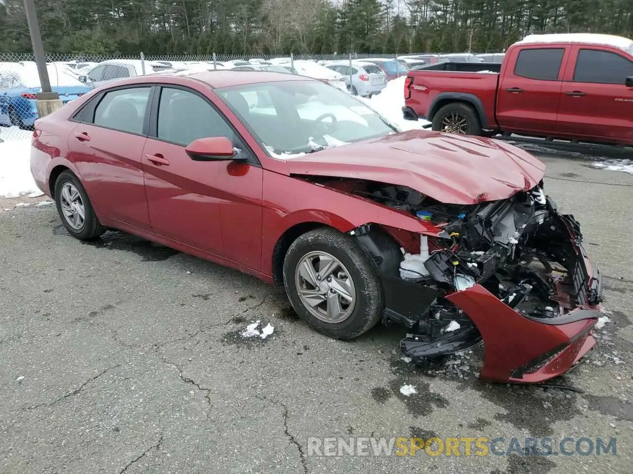4 Фотография поврежденного автомобиля KMHLL4DG3RU845767 HYUNDAI ELANTRA 2024