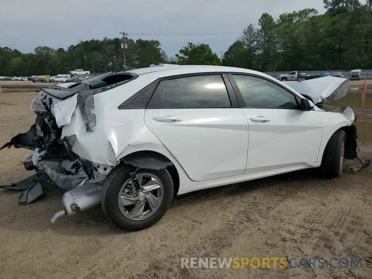 3 Photograph of a damaged car KMHLL4DG4RU821266 HYUNDAI ELANTRA 2024