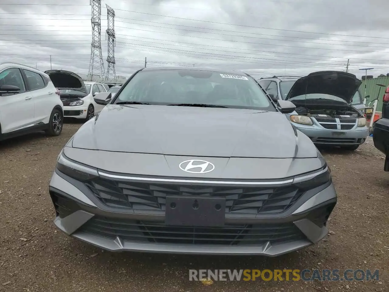 5 Фотография поврежденного автомобиля KMHLL4DG4RU842506 HYUNDAI ELANTRA 2024