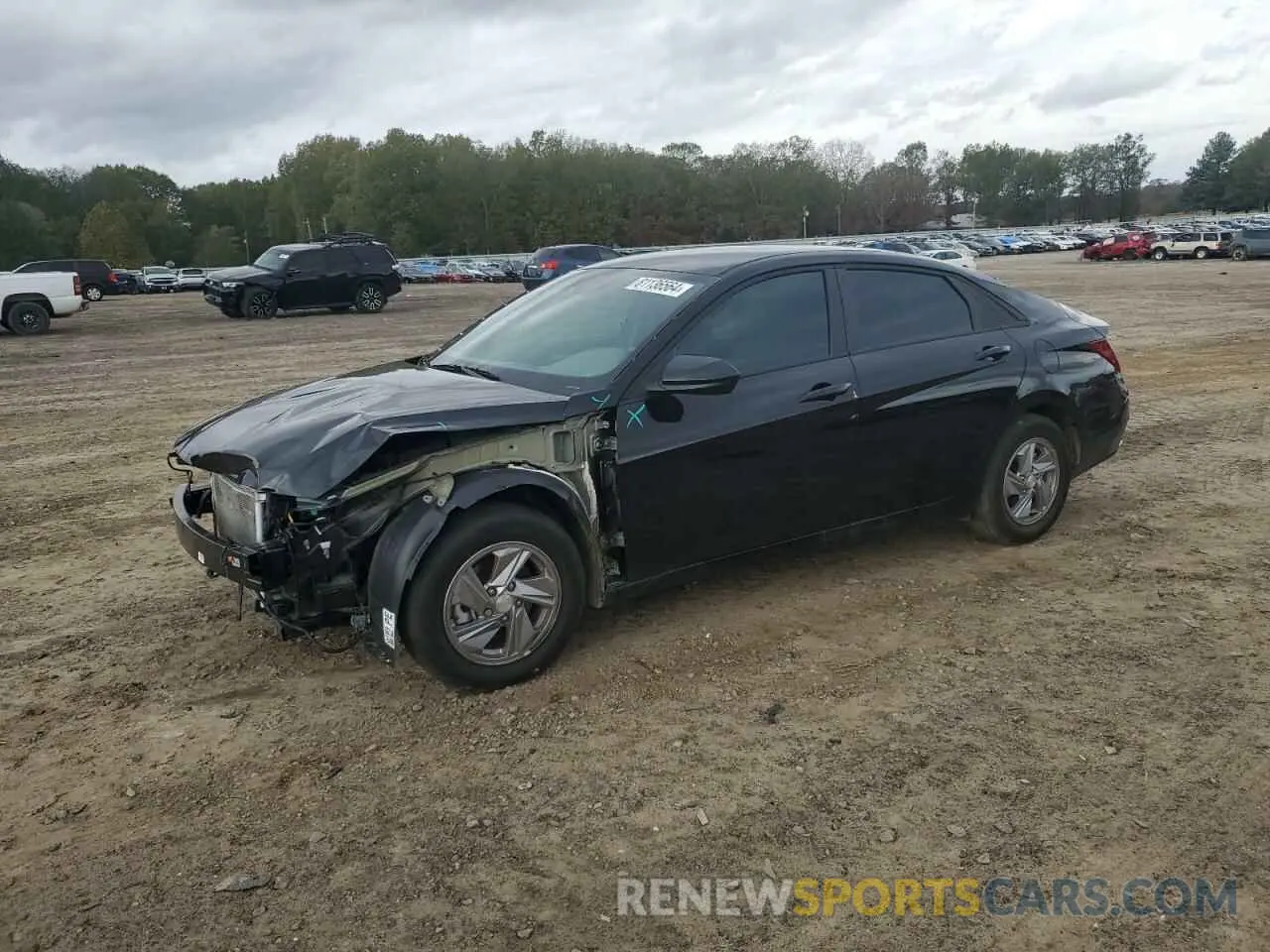 1 Photograph of a damaged car KMHLL4DG4RU850833 HYUNDAI ELANTRA 2024