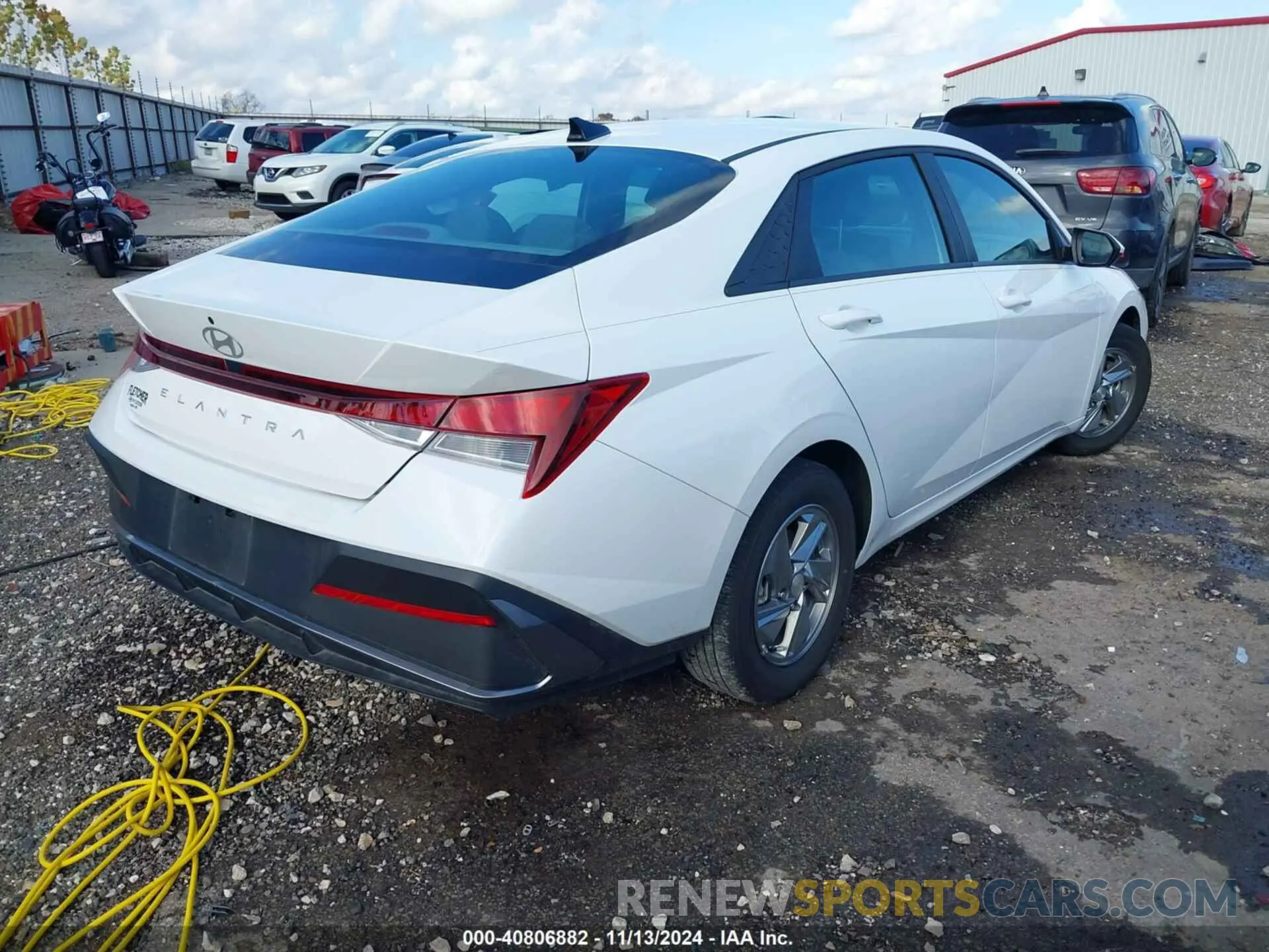 4 Photograph of a damaged car KMHLL4DG6RU716325 HYUNDAI ELANTRA 2024