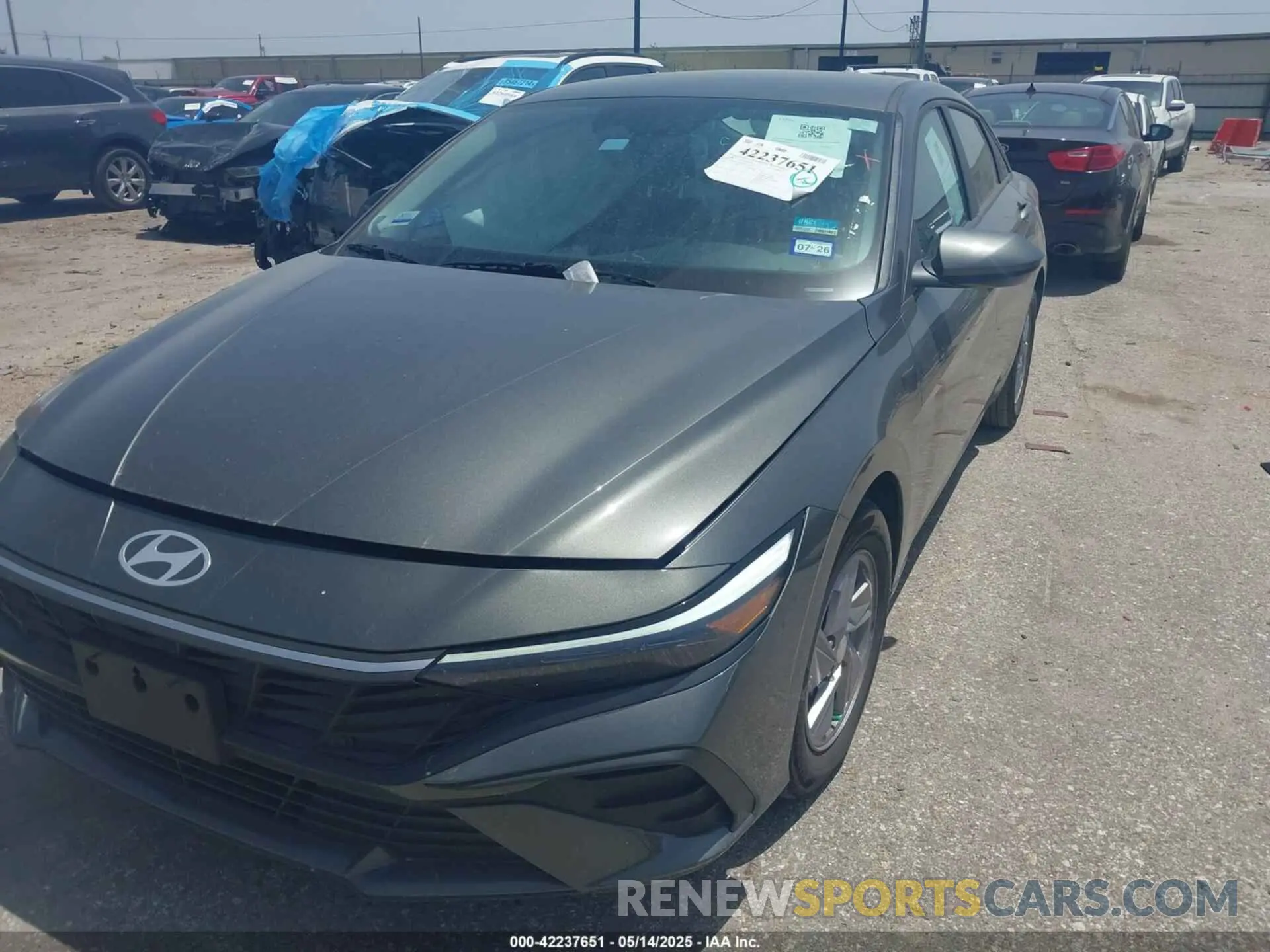 2 Photograph of a damaged car KMHLL4DG6RU814223 HYUNDAI ELANTRA 2024