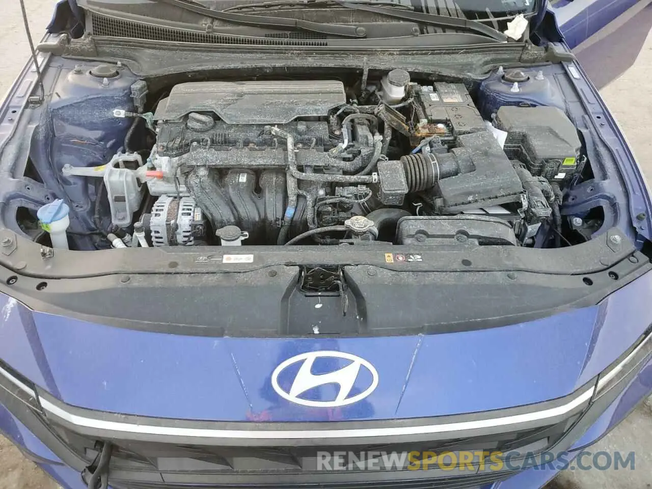 11 Фотография поврежденного автомобиля KMHLL4DG7RU675879 HYUNDAI ELANTRA 2024
