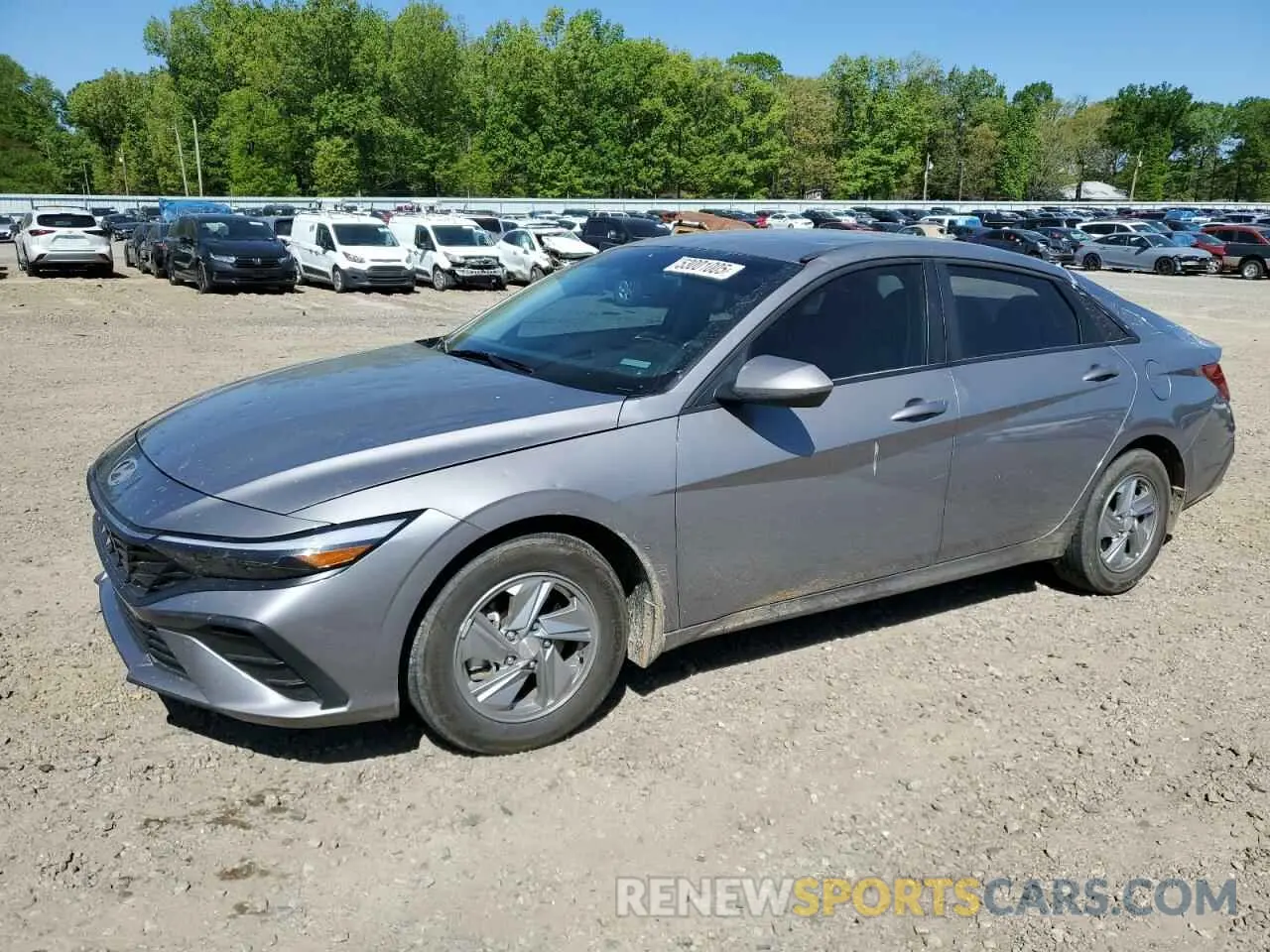 1 Photograph of a damaged car KMHLL4DG7RU730234 HYUNDAI ELANTRA 2024