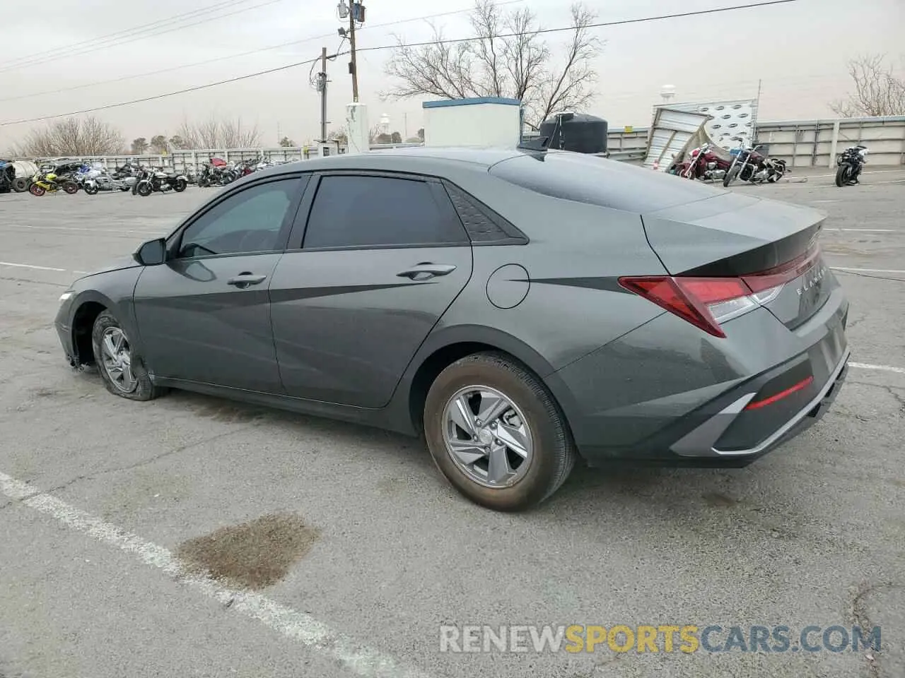 2 Photograph of a damaged car KMHLL4DG7RU792667 HYUNDAI ELANTRA 2024