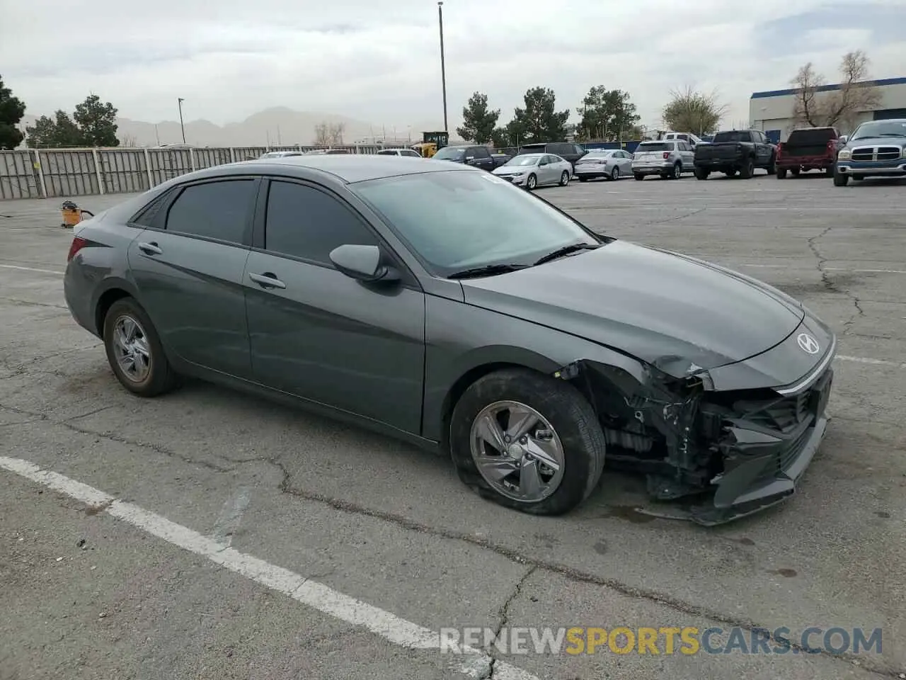 4 Photograph of a damaged car KMHLL4DG7RU792667 HYUNDAI ELANTRA 2024